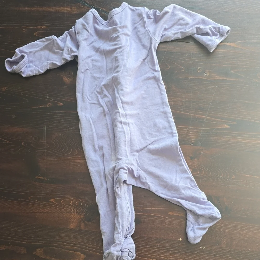 Carter’s Lavender 2-Way Zipper Sleep and Play Footie - 3M